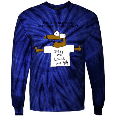 This Is My Firstdog Onthemoon Tie-Dye Long Sleeve Shirt