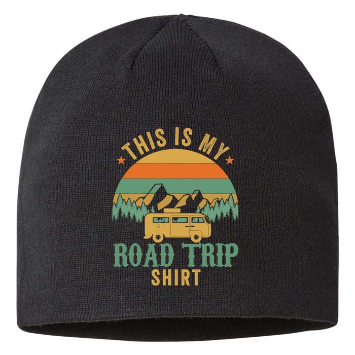 This Is My Road Trip RV Camper Travel Family Vacation Sustainable Beanie