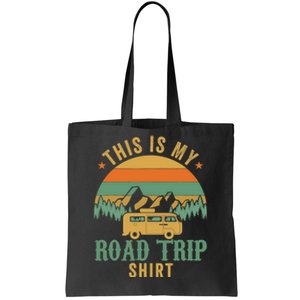 This Is My Road Trip RV Camper Travel Family Vacation Tote Bag