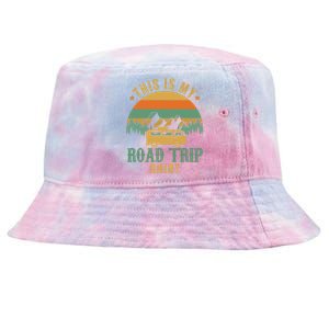 This Is My Road Trip RV Camper Travel Family Vacation Tie-Dyed Bucket Hat