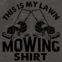 This Is My Lawn Mowing Funny Mower Gift Vector Backpack