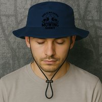This Is My Lawn Mowing Funny Mower Gift Bucket Hat