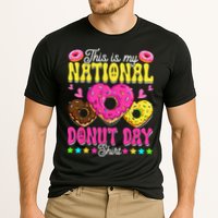 This Is My National Donut Day Funny Son Daughter Cooling Performance Crew T-Shirt