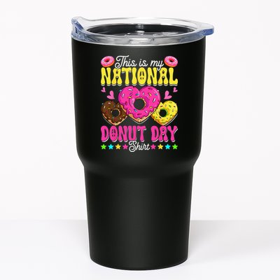 This Is My National Donut Day Funny Son Daughter Tumbler
