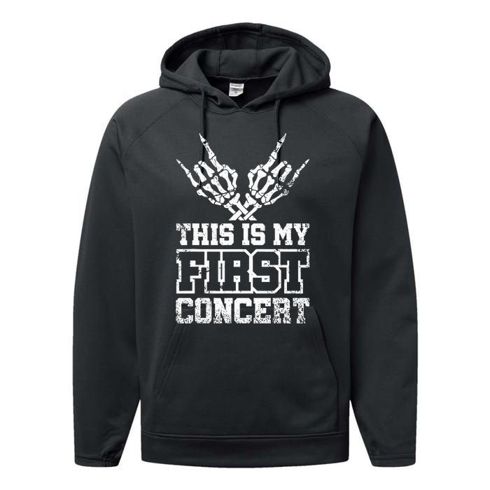 This Is My First Concert Performance Fleece Hoodie