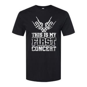 This Is My First Concert Softstyle CVC T-Shirt