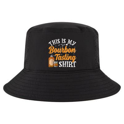 This Is My Bourbon Tasting Outfits Funny Bourbon Lovers Tank Top Cool Comfort Performance Bucket Hat