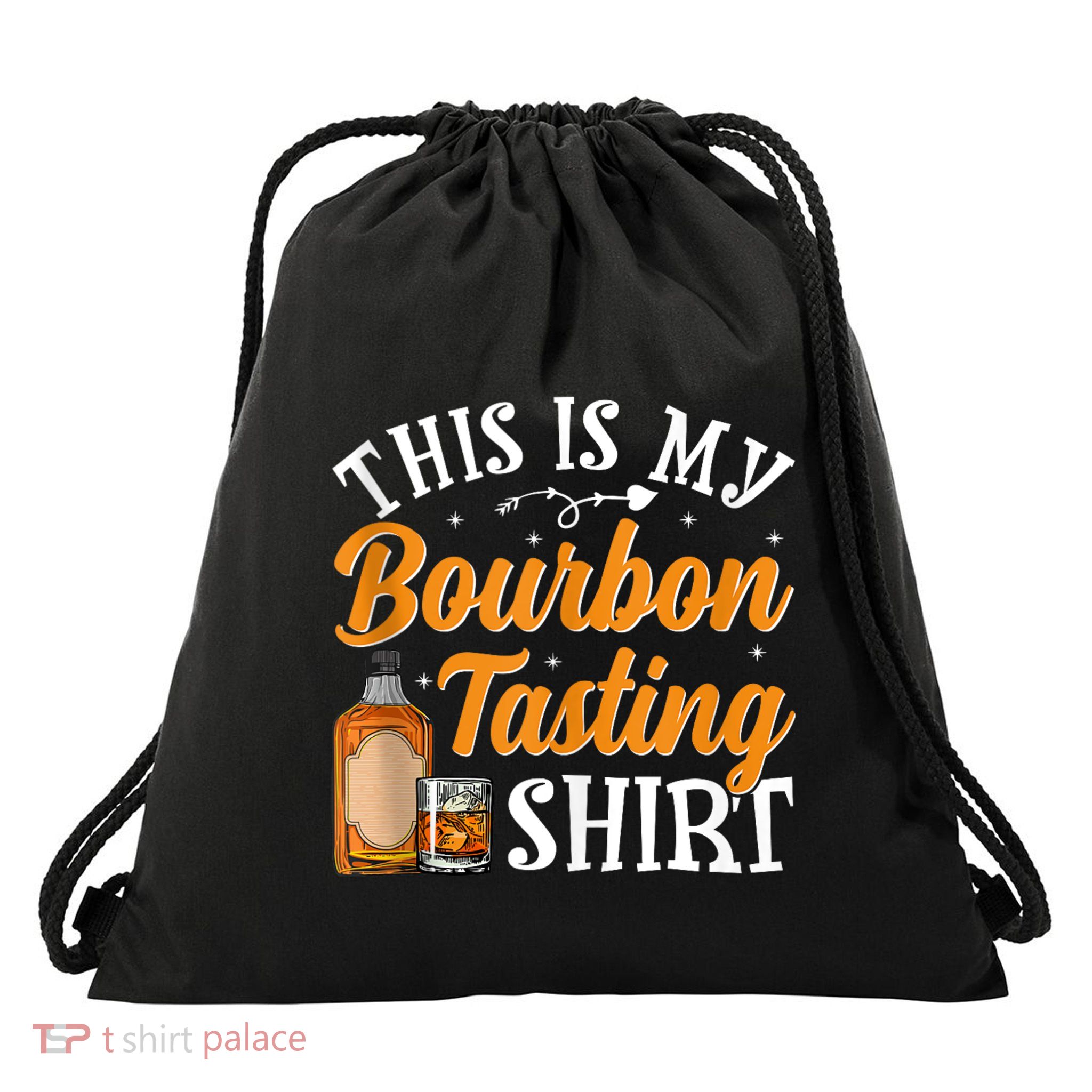 This Is My Bourbon Tasting Outfits Funny Bourbon Lovers Tank Top Drawstring Bag