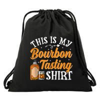 This Is My Bourbon Tasting Outfits Funny Bourbon Lovers Tank Top Drawstring Bag