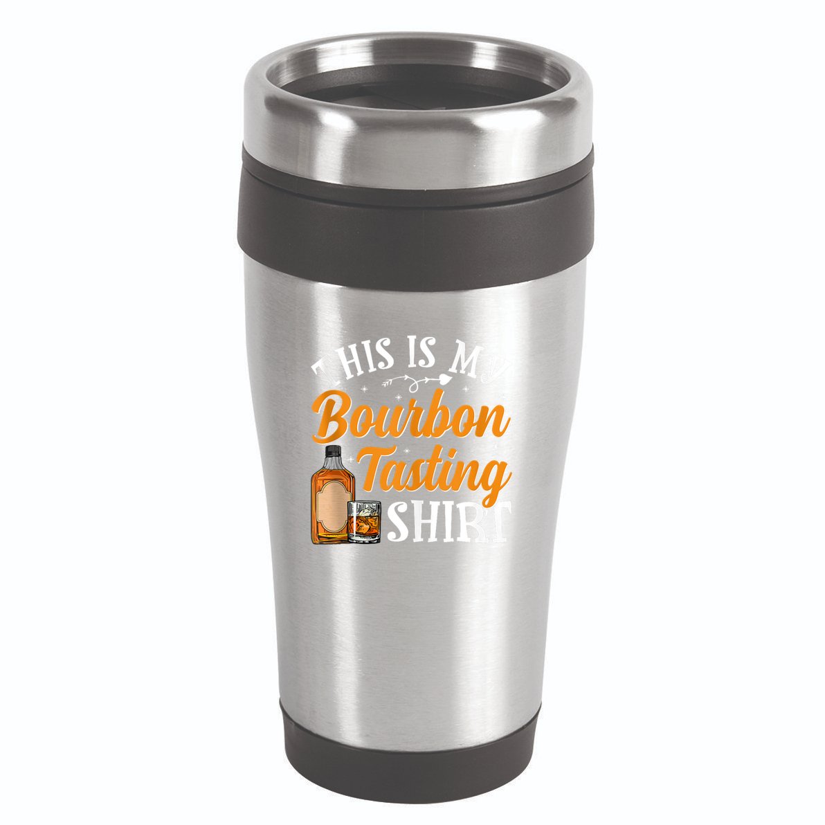 This Is My Bourbon Tasting Outfits Funny Bourbon Lovers Tank Top 16oz Travel Tumbler