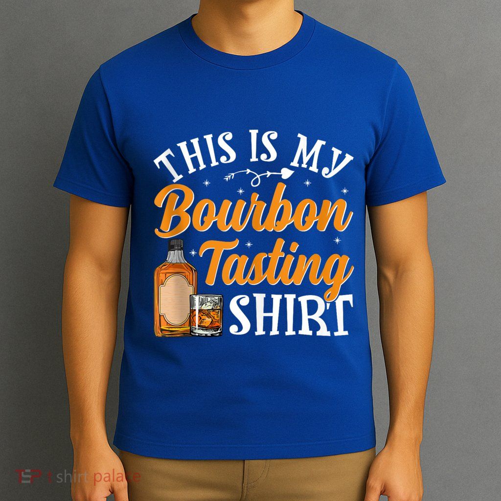 This Is My Bourbon Tasting Outfits Funny Bourbon Lovers Tank Top T-Shirt