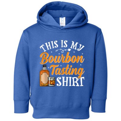 This Is My Bourbon Tasting Outfits Funny Bourbon Lovers Tank Top Toddler Hoodie