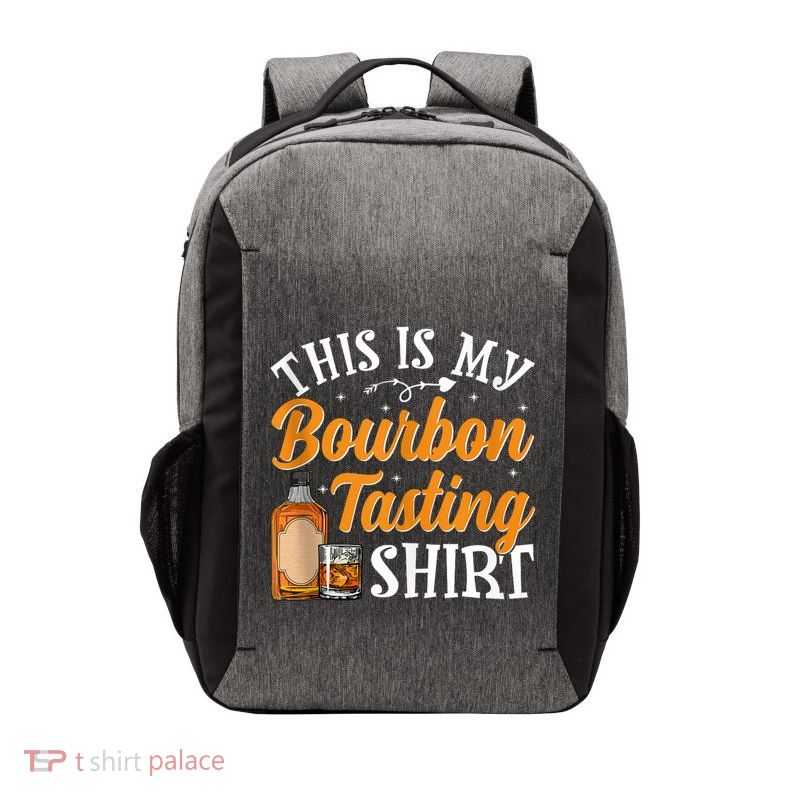 This Is My Bourbon Tasting Outfits Funny Bourbon Lovers Tank Top Vector Backpack