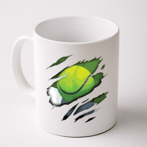 Tennis In Me Design Tennis Design Coffee Mug