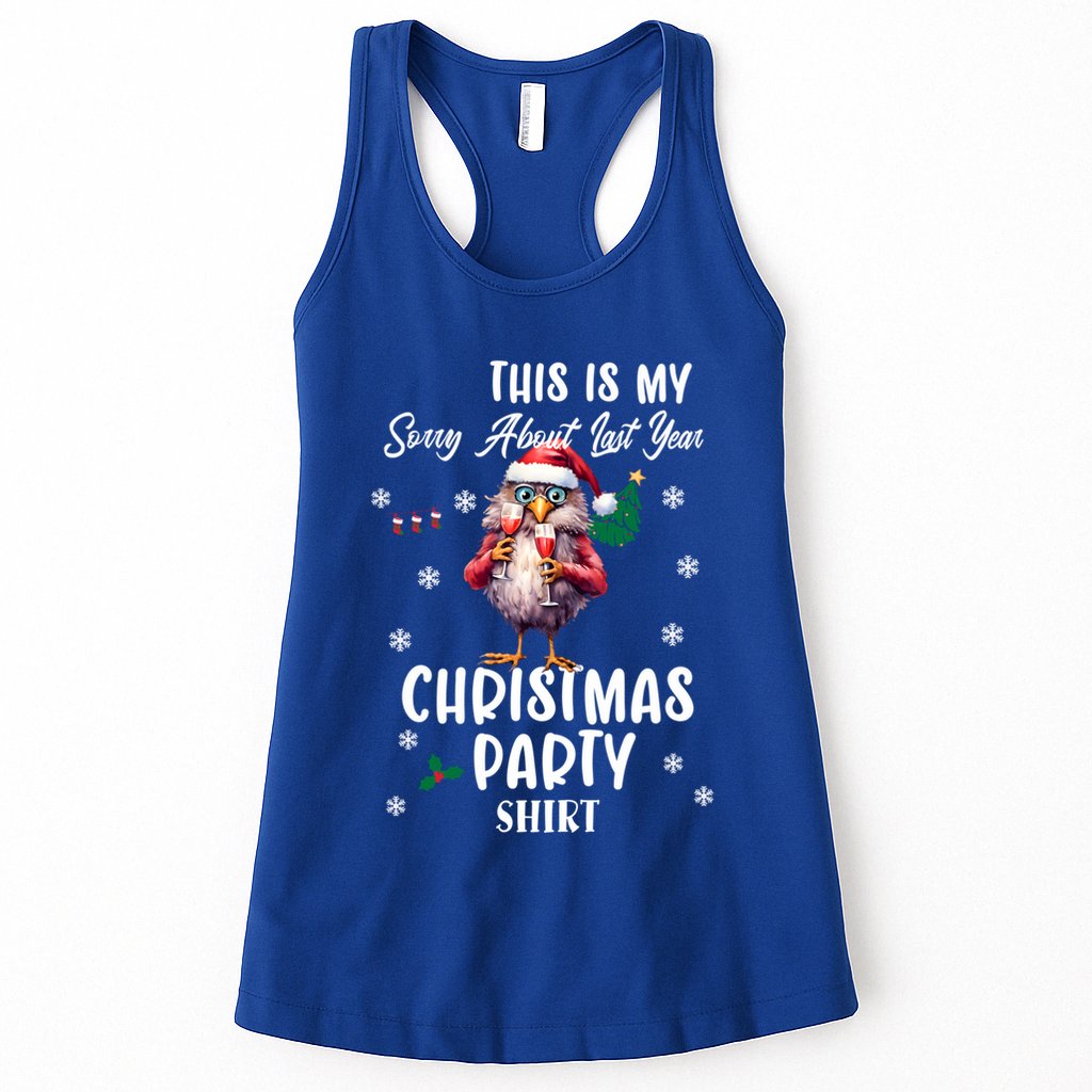 This Is My Sorry For Last Year Christmas Party Cute Gift Womens Tank Top