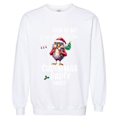 This Is My Sorry For Last Year Christmas Party Cute Gift Garment-Dyed Sweatshirt