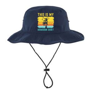 This Is My Hawaiian Palm Tropical Costume Party Hawaii Legacy Cool Fit Booney Bucket Hat