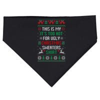 This Is My It's Too Hot For Ugly Christmas Sweaters Shirts USA-Made Doggie Bandana