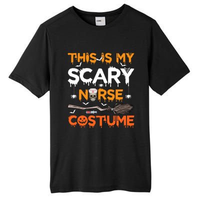 This Is My Scary Nurse Costume Halloween Gift Tall Fusion ChromaSoft Performance T-Shirt