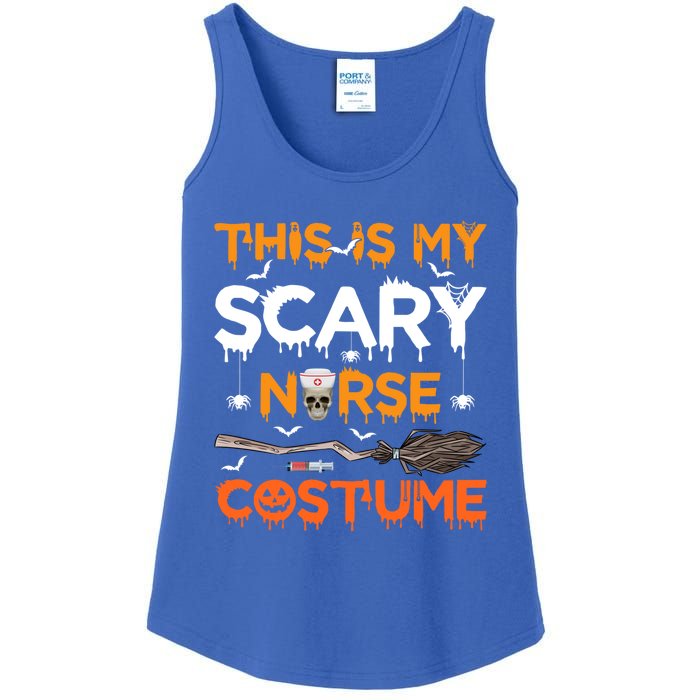 This Is My Scary Nurse Costume Halloween Gift Ladies Essential Tank