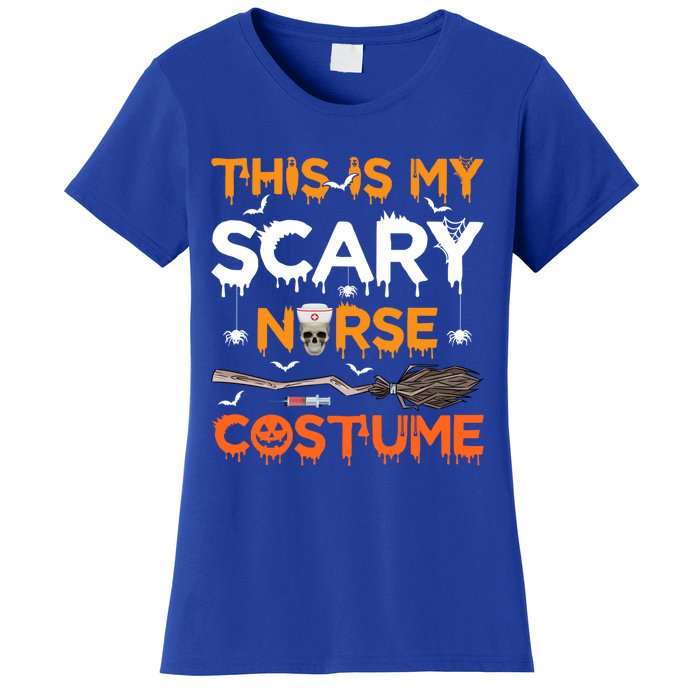 This Is My Scary Nurse Costume Halloween Gift Women's T-Shirt