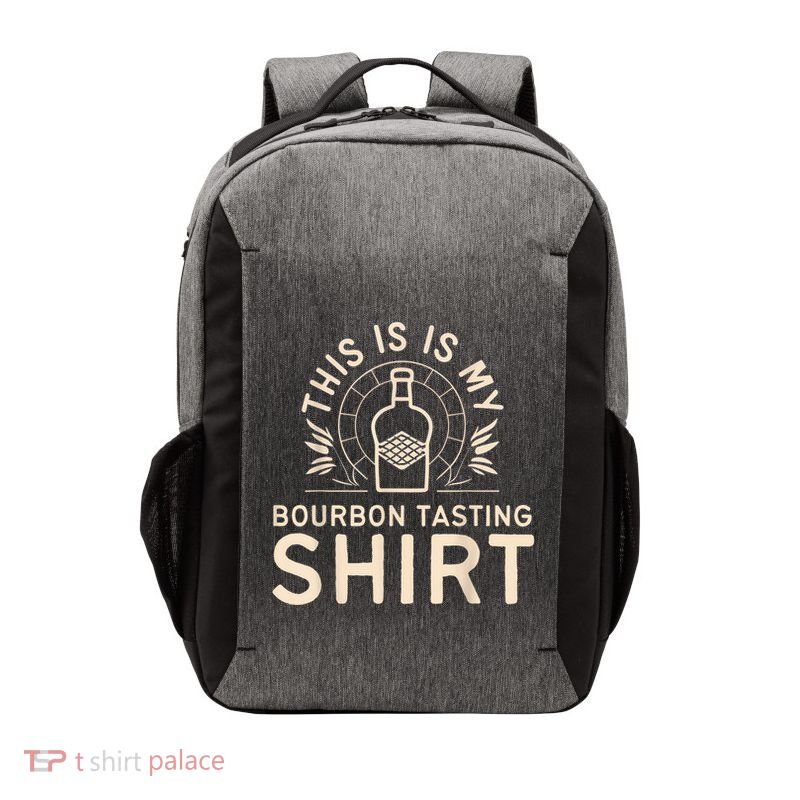 This Is My Bourbon Tasting Bourbon Lover Gift Vector Backpack