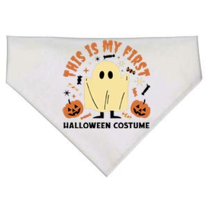 This Is My First Halloween Costume Cute Ghost USA-Made Doggie Bandana