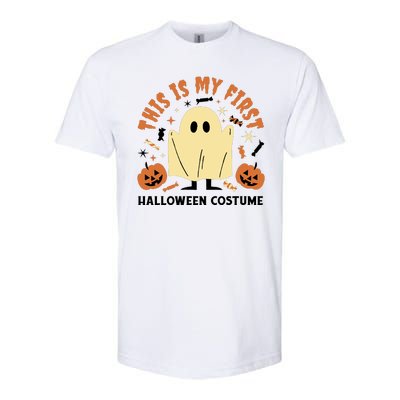 This Is My First Halloween Costume Cute Ghost Softstyle CVC T-Shirt