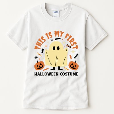 This Is My First Halloween Costume Cute Ghost Tall T-Shirt