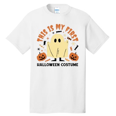 This Is My First Halloween Costume Cute Ghost Tall T-Shirt