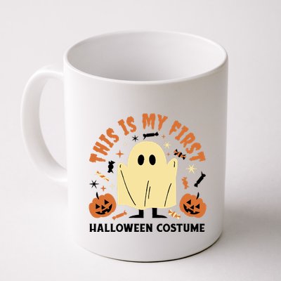 This Is My First Halloween Costume Cute Ghost Mug