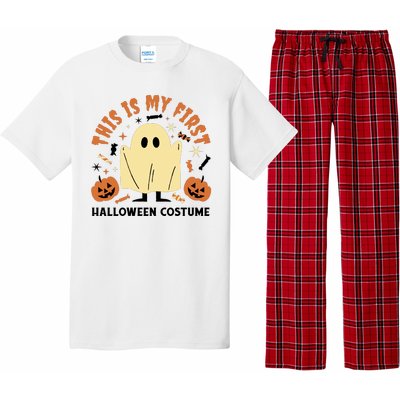 This Is My First Halloween Costume Cute Ghost Pajama Set