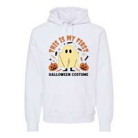 This Is My First Halloween Costume Cute Ghost Premium Hoodie