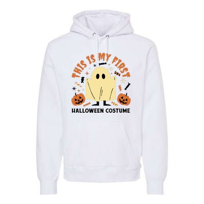 This Is My First Halloween Costume Cute Ghost Premium Hoodie