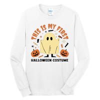 This Is My First Halloween Costume Cute Ghost Tall Long Sleeve T-Shirt