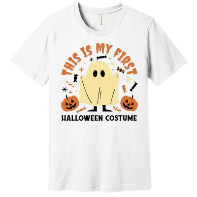 This Is My First Halloween Costume Cute Ghost Premium T-Shirt