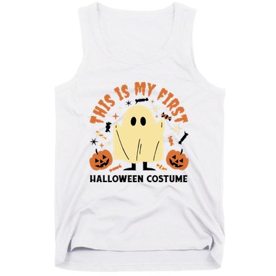 This Is My First Halloween Costume Cute Ghost Tank Top