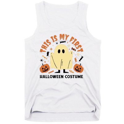 This Is My First Halloween Costume Cute Ghost Tank Top