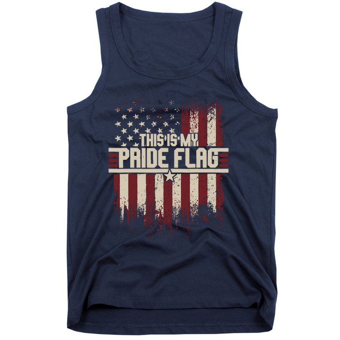 This Is My Pride Flag 4th Of Julys Patriotic Usa Tank Top