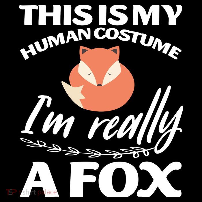 This Is My Human Costume I'm Really A Fox Tee City Backpack
