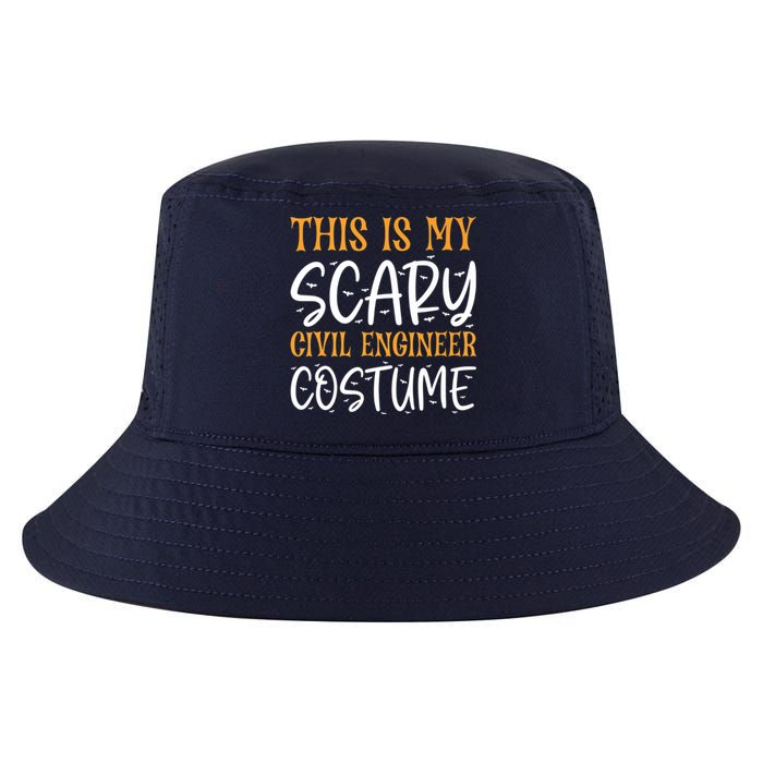 This Is My Scary Civil Engineer Costume Funny Halloween Cool Comfort Performance Bucket Hat