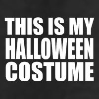This Is My Halloween Costume Funny 7 Panel Mesh Trucker Snapback Hat
