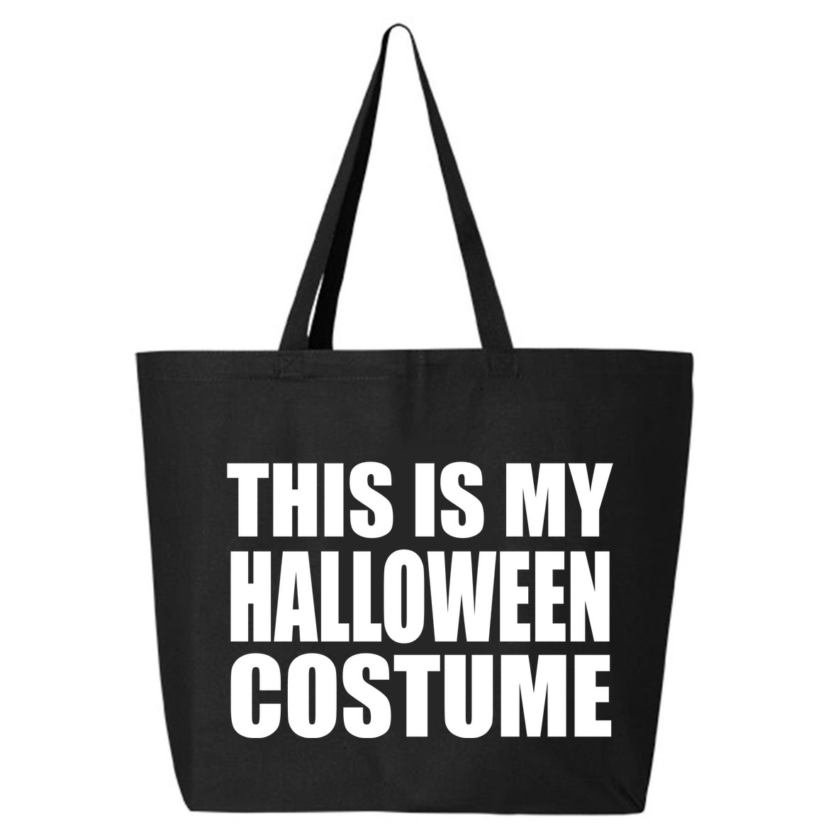This Is My Halloween Costume Funny 25L Jumbo Tote