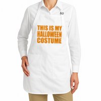 This Is My Halloween Costume Funny Apron