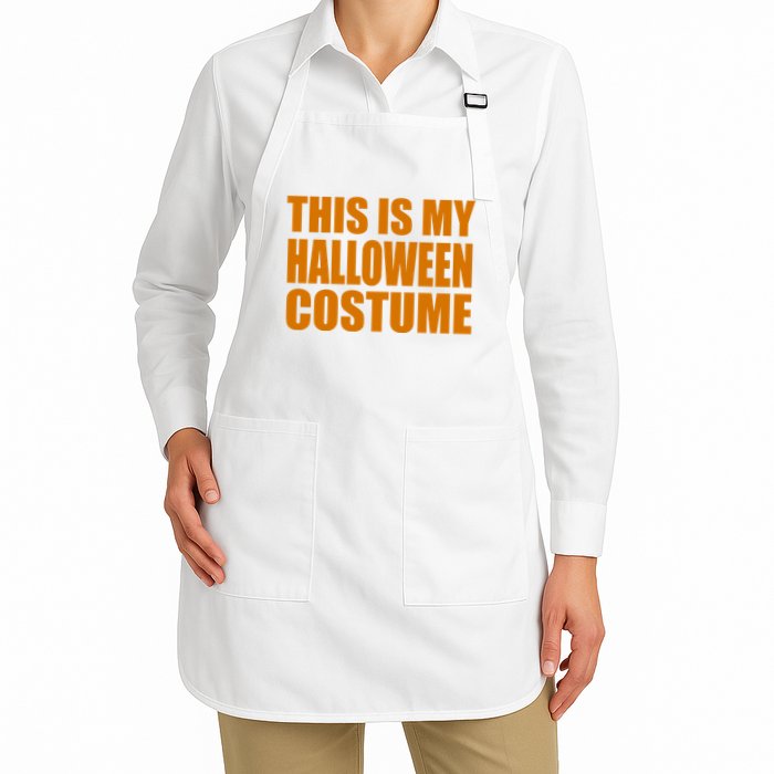 This Is My Halloween Costume Funny Apron