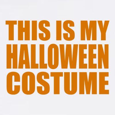 This Is My Halloween Costume Funny T-Shirt