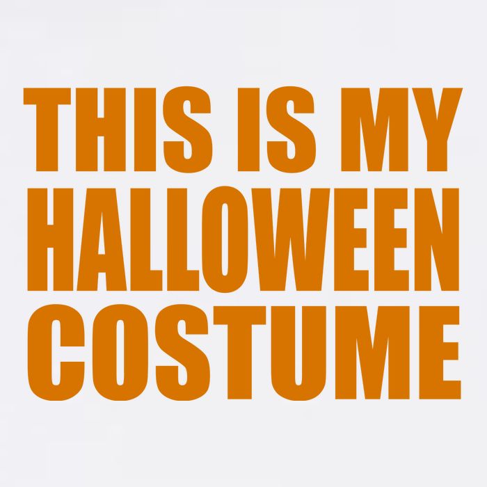 This Is My Halloween Costume Funny T-Shirt