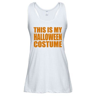 This Is My Halloween Costume Funny Ladies Essential Flowy Tank