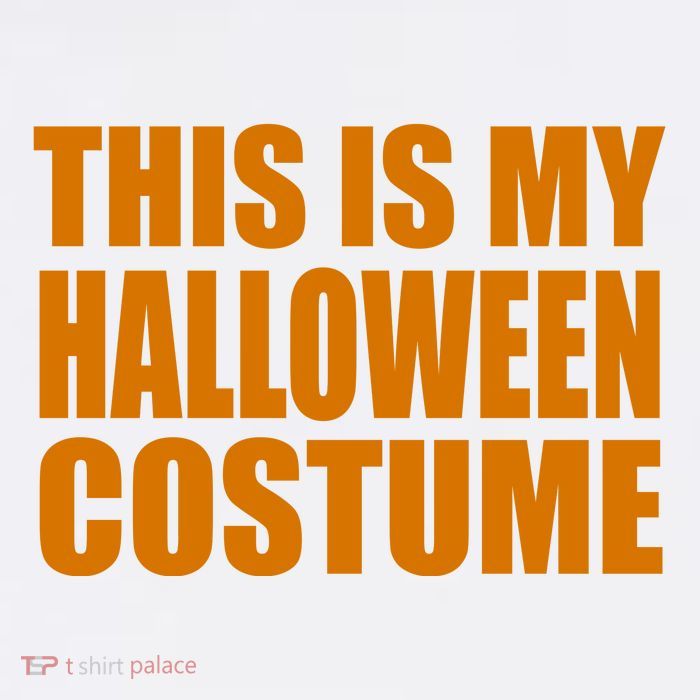 This Is My Halloween Costume Funny Flatbill Hat