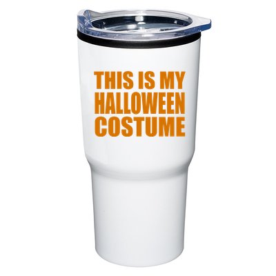 This Is My Halloween Costume Funny Tumbler